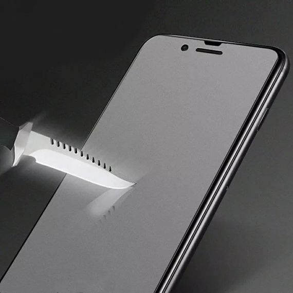 Матове захисне скло 2.5D для iPhone X колір Чорний | Зображення 2