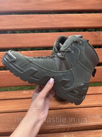 Високі мембранні черевики «Vaneda» Gote-Tex, Olive | Зображення 5