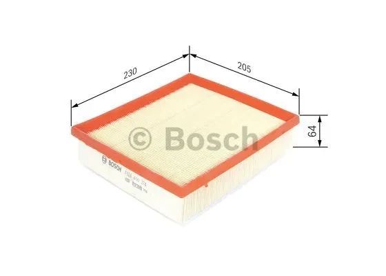 Фільтр повітряний BMW 2, BOSCH (F026400374) | Зображення 1