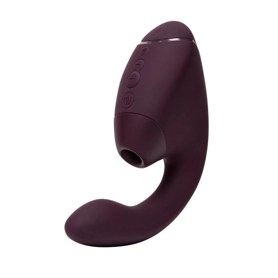 Вибратор-стимулятор вакуумный Womanizer Next Duo Dark Purple для точки G, фиолетовый Sex Aura | Зображення 2