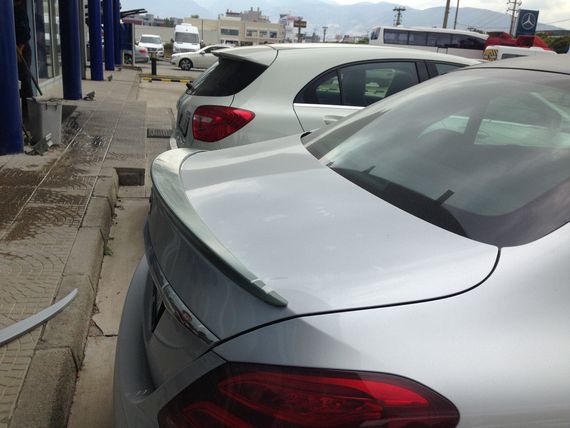 Спойлер Meliset (під фарбування) для Mercedes C-сlass W205 2014-2021рр. | Зображення 2