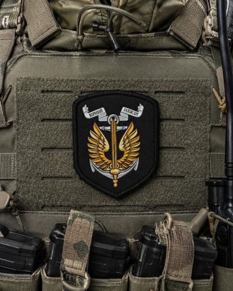 Шеврон верный навсегда нашивка на одежду патч на липучке тактический шеврон прямоугольный знак на форму