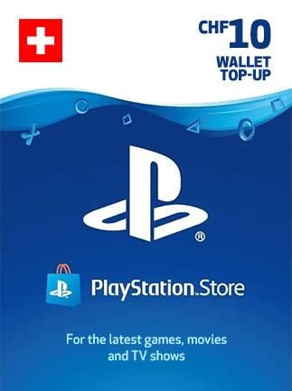 PlayStation Network Gift Card 10 CHF - PSN SWITZERLAND