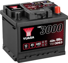Аккумулятор Yuasa 12V 45Ah SMF Battery YBX3063