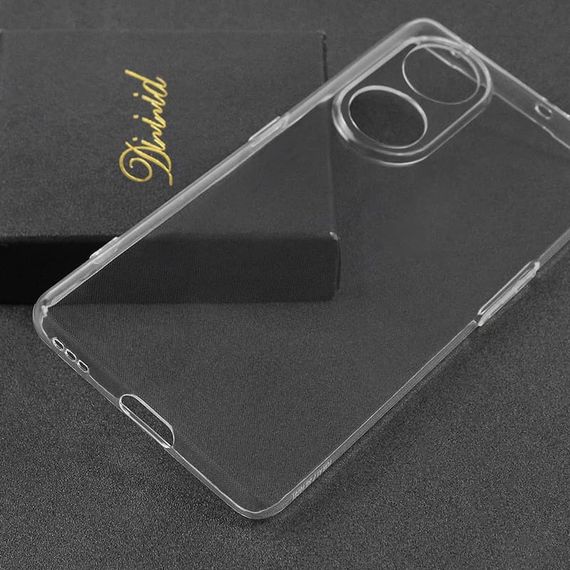 TPU чохол Epic Transparent 1,5mm Full Camera для Oppo Reno 8 T 4G Безбарвний (прозорий) | Зображення 2