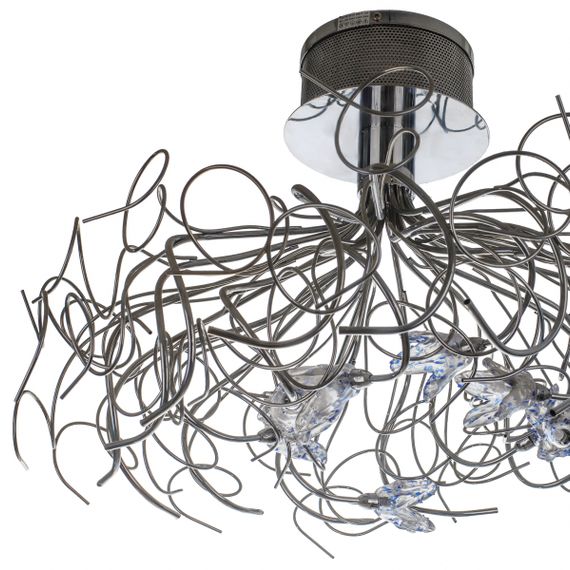 Люстра потолочная галогенная G4 20W CH (BR-01 086C/8) | Зображення 1