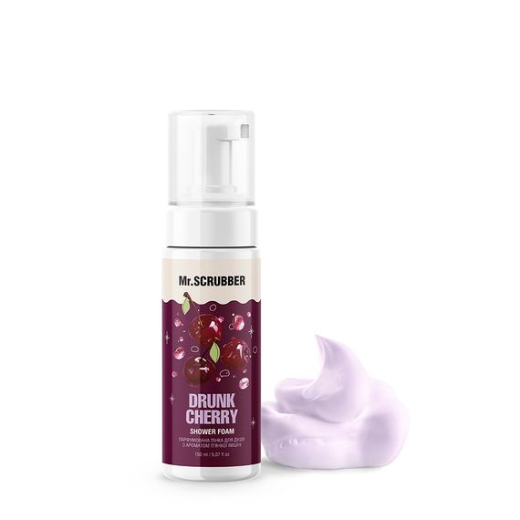 Пінка для душу Mr. Scrubber Shower Foam Drunk Cherry (150 ml)