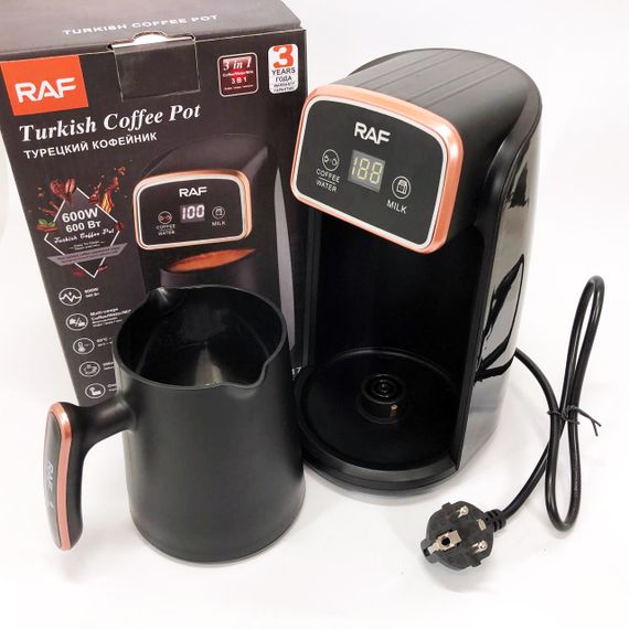 Електрична турка 0.5 л RAF, Турка для приготування кави, Електротурка для кави Турки GL-41 | Зображення 2