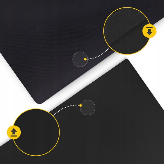 Мат гімнастичний складаний 4FIZJO XL 240 x 120 x 5 см Black (P-5907739319708) | Зображення 4