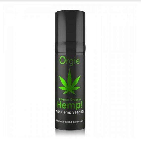 Усилитель оргазма "Intense Orgasm Hemp" с маслом каннабиса Orgie sexstyle | Зображення 1