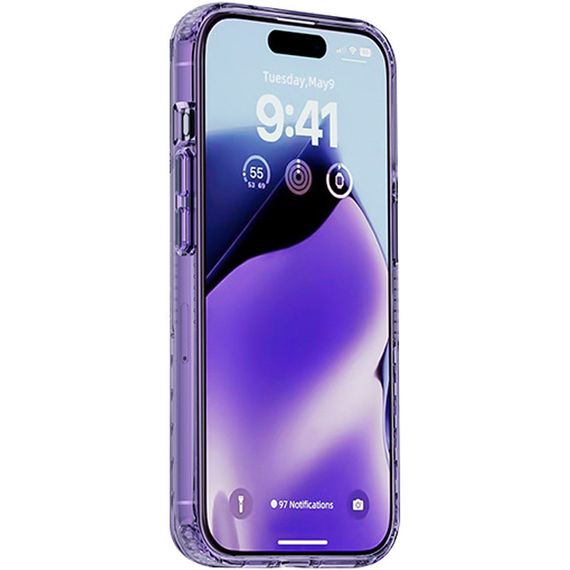 Чехол TPU+PC Multi-Color для Apple iPhone 15 (6.1") Purple | Зображення 2