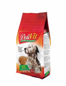 Корм DeliVit Adult Dog Energy сухий з м'ясом для активних собак 20 кг