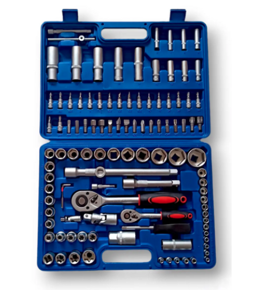 Набір інструментів ZHONGXIN Wrench Socket 108 предметів для дому та авто / JC-8055 | Зображення 1