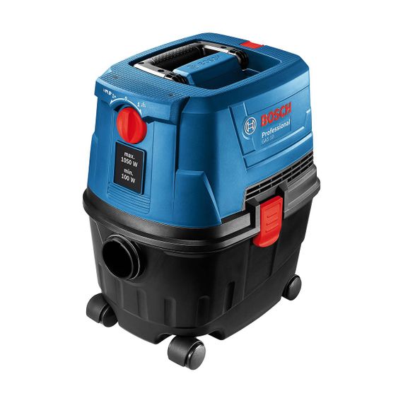 Пилосос Bosch GAS 15 PS, 1100Вт, 15л (0.601.9E5.100) | Зображення 1
