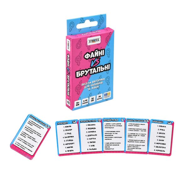 Карточная игра "Милые vs Брутальные" 30953, 36 карточек | Зображення 6