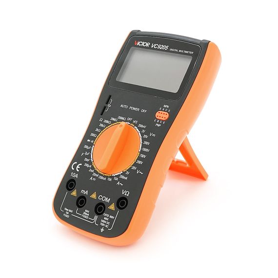Мультиметр Victor VC9205, вимірювання: V, A, R, С, F | Зображення 3