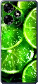 Чохол на Infinix Hot 30 Зелені часточки лимона "852u-3046-2448"