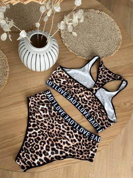 Леопардовий комплект для дівчат plus size | Зображення 9