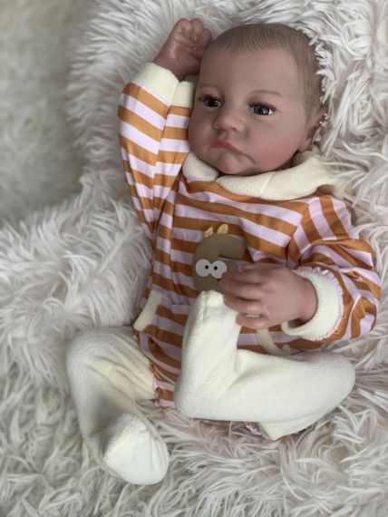 Силиконовая Коллекционная Кукла Реборн Reborn Анатомический Новорожденный Мальчик Пупс Тимоша (Виниловая Кукла) 50 см | Зображення 1