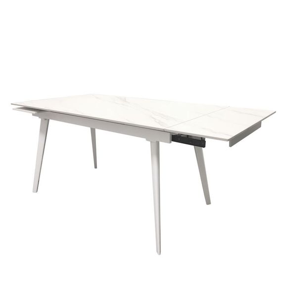 Стол раскладной Concepto HUGO CARRARA WHITE КЕРАМИКА 140-200 см | Зображення 4