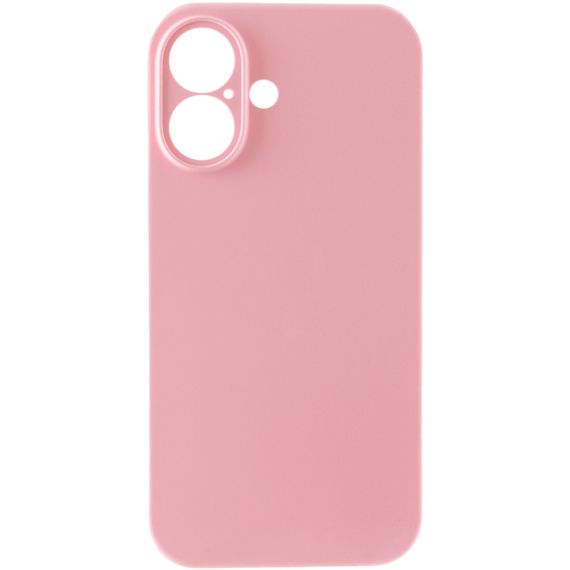 Чохол Silk Full Camera Protective (AA) NO LOGO для Apple iPhone 16 (6.1") Рожевий / Light pink | Зображення 1
