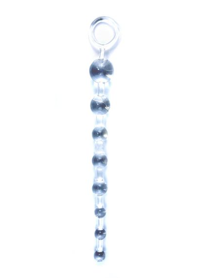 Анальний ланцюжокJelly Anal 10 Beads Clear Sex Aura