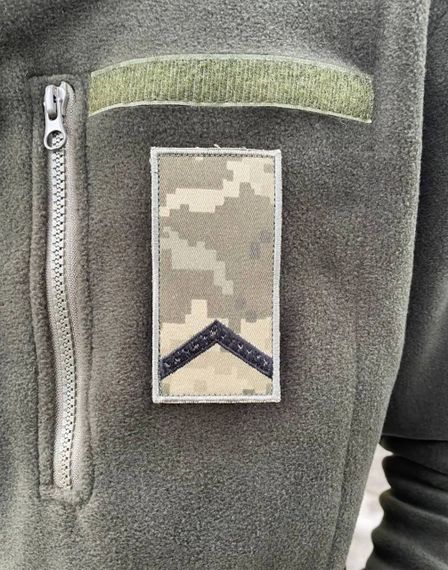 Погон ЗСУ Старший Солдат Піксель