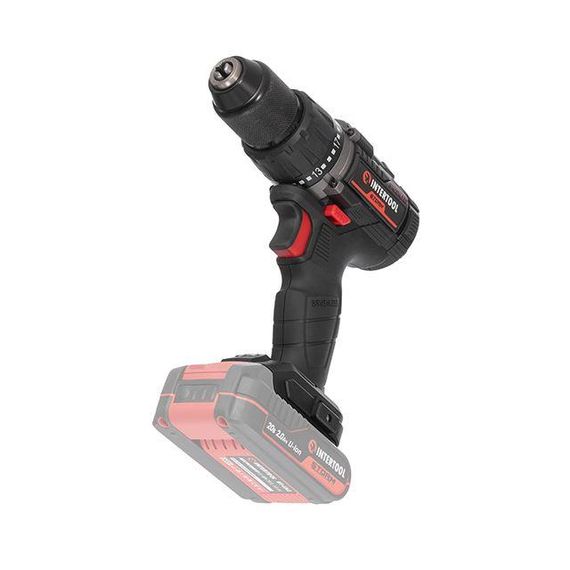 Дриль-шурупокрут акумуляторний з безщітковим двигуном 60 Нм INTERTOOL WT-9360 | Зображення 9