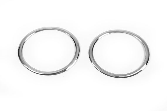 Накладки на противотуманки (2009-2013 2 шт., нерж) для Skoda Yeti | Зображення 1