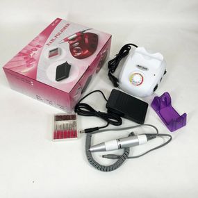 Хороший фрезер для манікюру Pro Nail Drill білий, Фрезер з насадками для манікюру, Фрезер для AX-422 манікюру оригінал