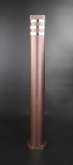 Вуличний ліхтар стовпчик 26202 Коричневий 79х13х13 см. | Зображення 1