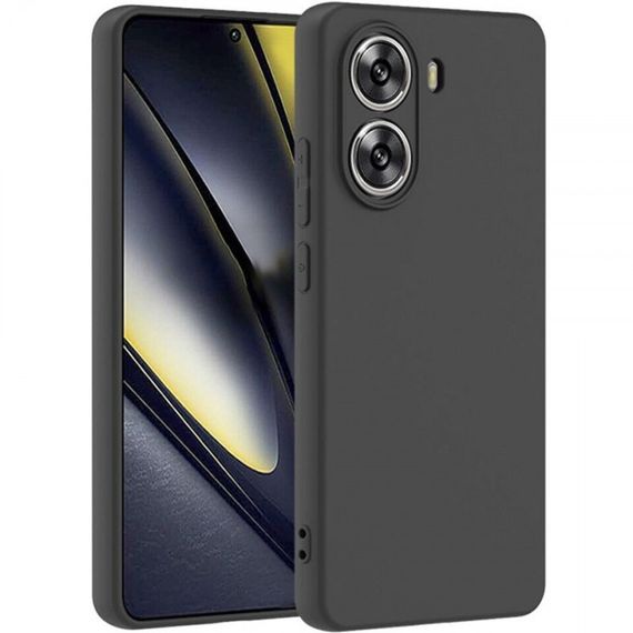 Чехол TPU Epik Black Full Camera для Xiaomi Poco X7 Pro Черный