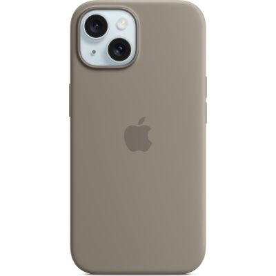 Чехол для мобильного телефона Apple iPhone 15 Silicone Case with MagSafe Clay (MT0Q3ZM/A)