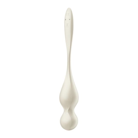 Вагінальні смарт-кульки з вібрацією Satisfyer Love Birds 1 Connect App White, 78 г sexstyle | Зображення 3