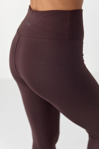 Утеплені еластичні лосини Oysho - коричневий цвет, M (є розміри) | Зображення 3