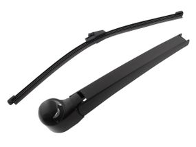 Skoda Fabia II hatchback (від 2007-) двірник задній у зборі (щітка + тримач комплект), Шкода Фабія 2 Хетчбек