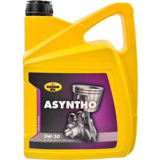 Мастило моторне KROON OIL ASYNTHO синтетика 5W30 5л (20029)