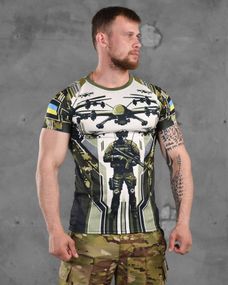 Тактична футболка потоотводящая oblivion drone ВТ1123