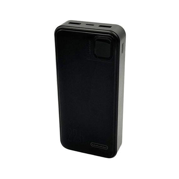 Зовнішній акумулятор WUW Y138 （PD22.5W quick charge) 20000mAh Black
