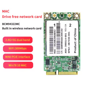 Wi-Fi модуль Mini PCIe BCM94322MC 300Mbps для ноутбука HP