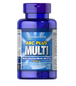 Витаминно-минеральный комплекс Puritan's Pride ABC Plus Multivitamin 100 Tabs