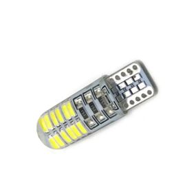 Автолампа Terra T10 / W5W, цоколь W2.1x9.5d, 3014x24smd, силикон, 12V