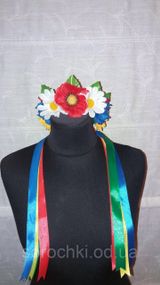Венки для головы , средние , цветы