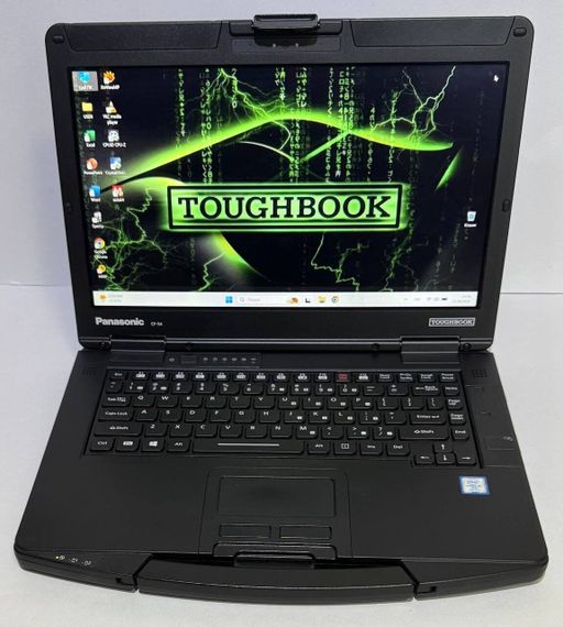 Защищенный ноутбук-трансформер Panasonic Toughbook CF-54 / 14" (1920x1080) TN / Intel Core i5-6300U (2 (4) ядра по 2.4 - 3.0 GHz) / 8 GB DDR3 / 256 GB SSD / Intel HD Graphics 520 / WebCam б/у | Зображення 1