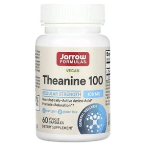 Теанин Jarrow Formulas Theanine 100 mg 60 Veg Caps