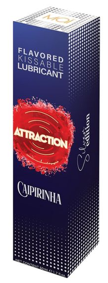 Оральний лубрикант на водній основі з ароматом кайпірінья Mai - Attraction Flavored Kissable Lubrikant Caipirinha, 50 ml Sex Aura | Зображення 1