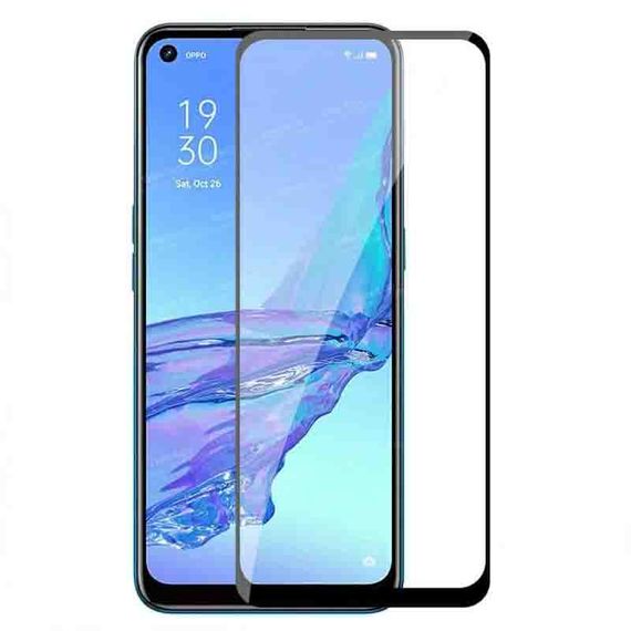 Захисне скло 2.5D на весь екран для Oppo A73