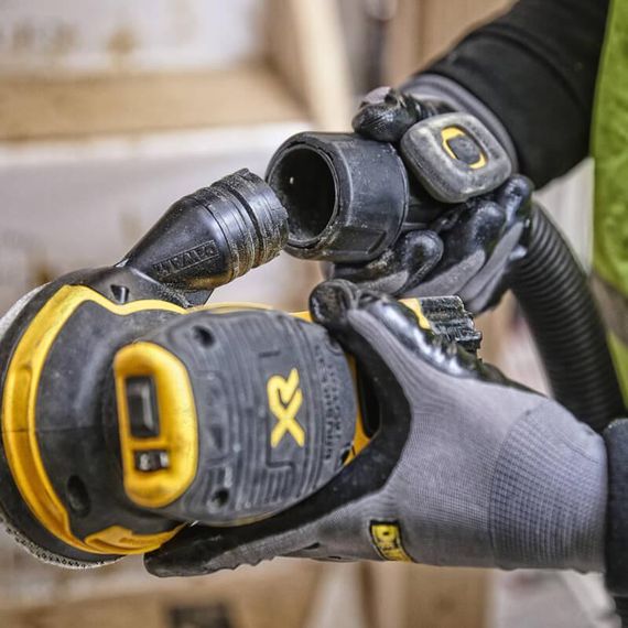 Шліфмашина ексцентрикова акумуляторна безщіткова 125мм DeWALT DCW210N | Зображення 4