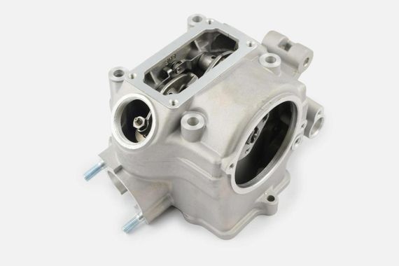 Головка цилиндра   4T CB250   (в сборе, + клапаны, крышка)   (OHC, вод. охлаждение, #2)   KOMATCU