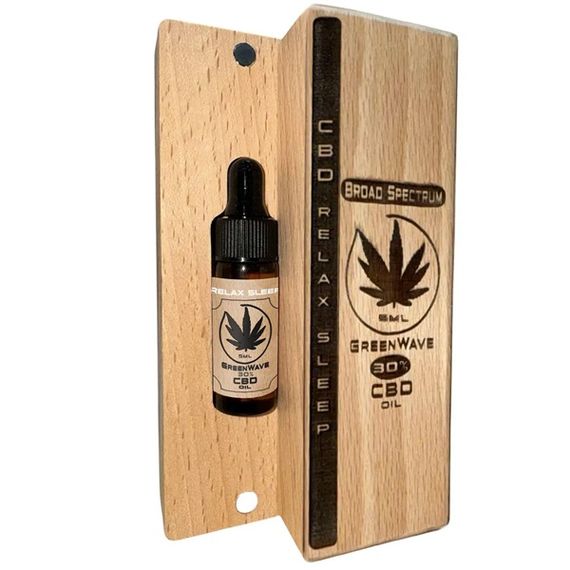 Комплекс для профілактики нервової системи Greenwave CBD + Relax Sleep 30% 5 ml | Зображення 2